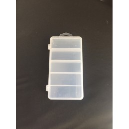 5 Fixed Compartment PP box